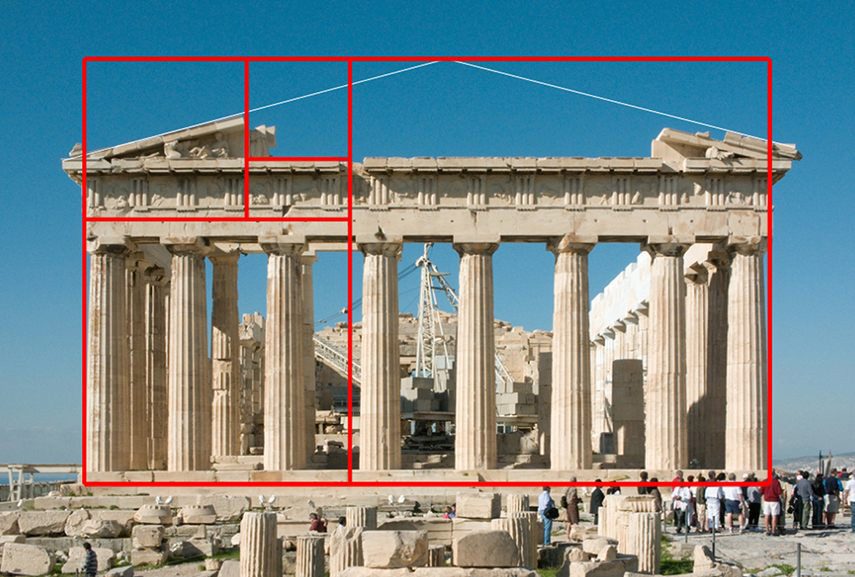 Đền Parthenon – mẫu mực của diễn giải thị cảm