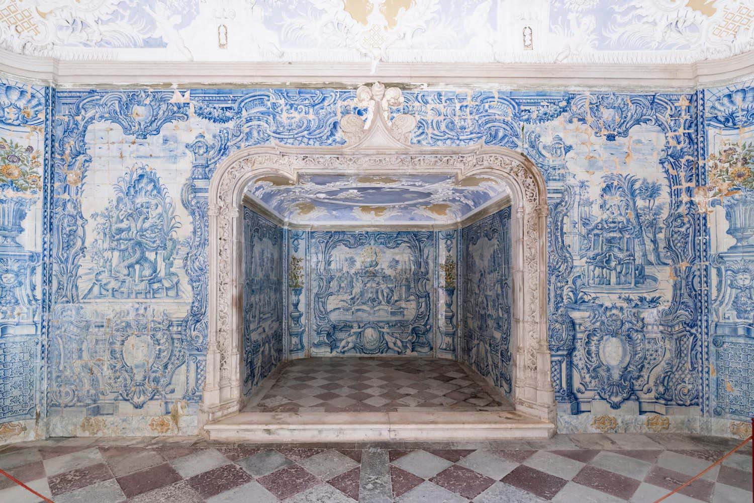 Nội thất của Cung điện Quốc gia Sintra (Ảnh: Sopotnicki / Shutterstock)