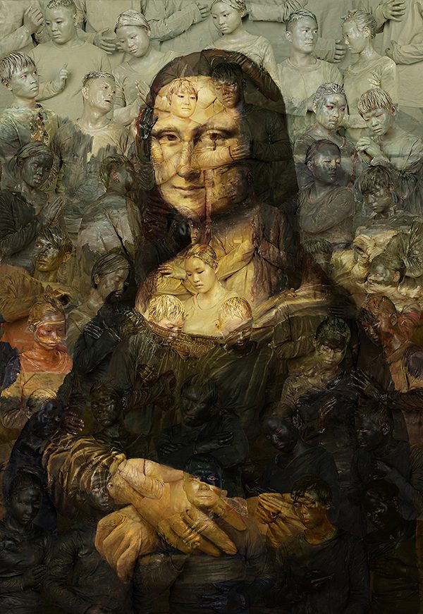 “Mona Lisa”, 2016 | 200 x 137,7 cm.